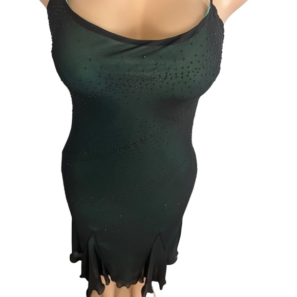 Thea Dora Y2K Elegant Metallic Handkerchief Dress - Picture 4 of 12